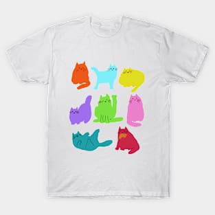 Cat Poses T-Shirt